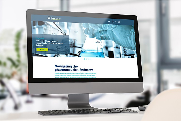 Midas Pharma Website