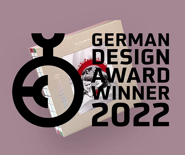 German Design Award 2022 für »Die Pandemie«